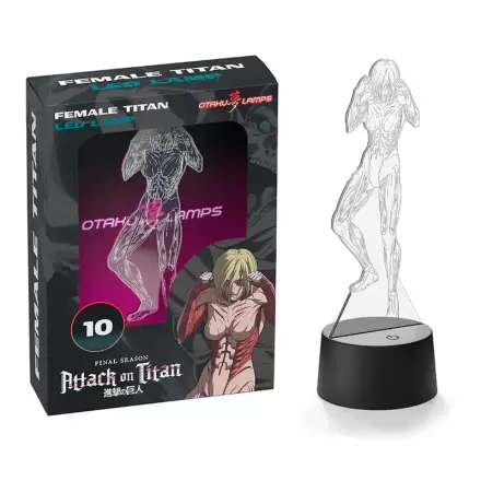 Attack on Titans Female Final Season LED-Lampe 20cm Produktfoto