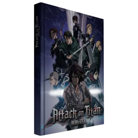 Attack on Titans Notizbuch mit Licht Produktfoto