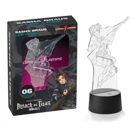 Attack on Titans Sasha Final Season LED-Lampe 20cm Produktfoto