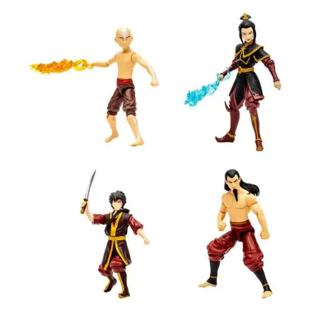 Avatar - Der Herr der Elemente Actionfiguren 4er-Pack Final Battle 13 cm Produktfoto