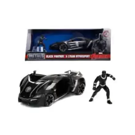 Avengers Diecast Modell 1/24 Lykan Hypersport Black Panther termékfotója