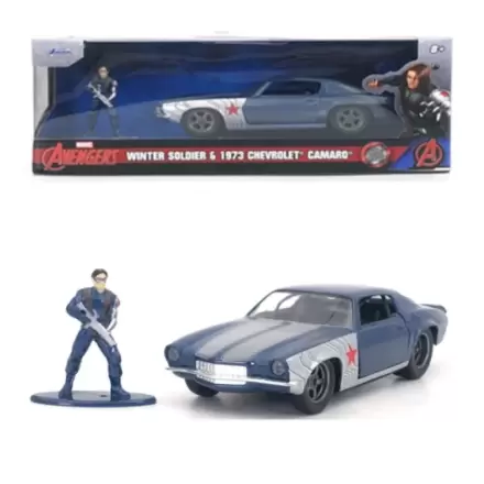 Avengers Diecast Modell 1/32 1973 Chevrolet Camaro Winter Soldier Produktfoto