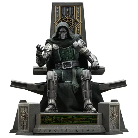 Avengers: Doomsday Art Scale Statue im Maßstab 1/10 Doctor Doom on Throne 22 cm Produktfoto