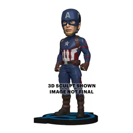 Avengers: Endgame Head Knocker Wackelkopf-Figur Captain America 20 cm Produktfoto