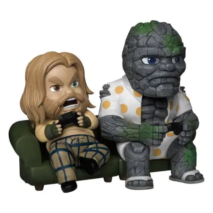 Avengers: Endgame Mini Egg Attack Figur Bro Thor & Korg Game Time heo EMEA Exclusive 8 cm Produktfoto