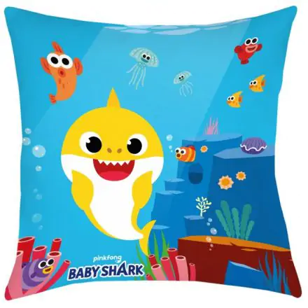Baby Shark Kissen, Dekokissen 40*40 cm Produktfoto