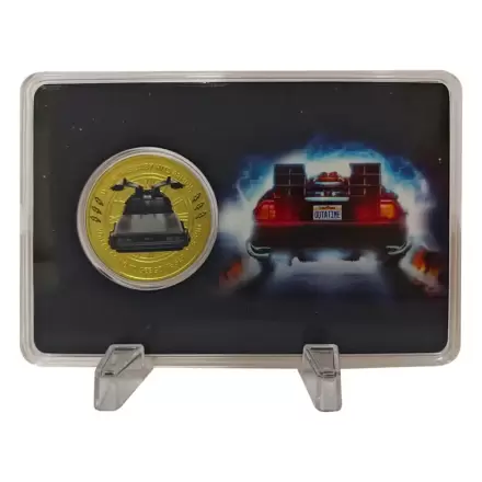 Back To The Future Sammlermünze 40. Jubiläum Limitierte Edition Produktfoto