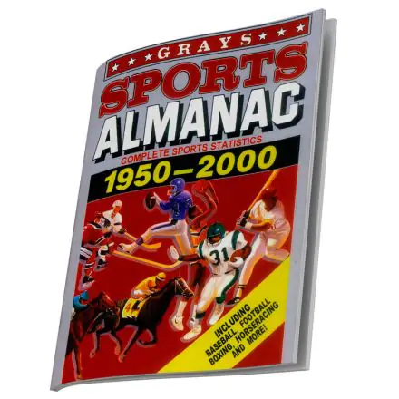 Zurück in die Zukunft Premium Notizbuch Sports Almanac termékfotója