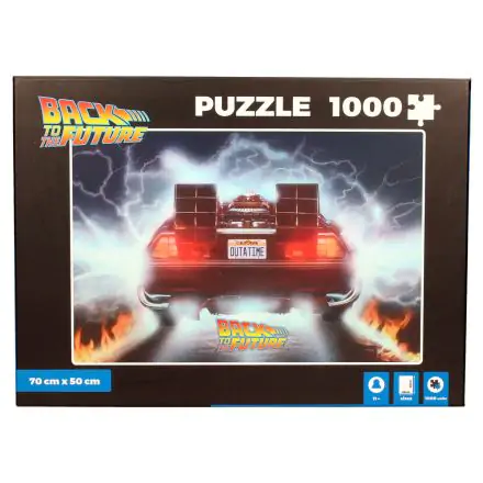 Back to the Future Delorean Out a Time puzzle 1000St Produktfoto