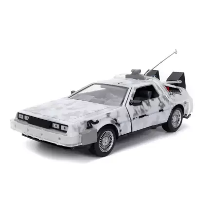 Back to the Future Diecast Modell 1/24 Time Machine Frost Produktfoto