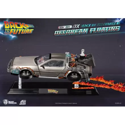 Back to the Future Egg Attack Floating Statue Back to the Future II DeLorean Deluxe Version 20 cm termékfotója