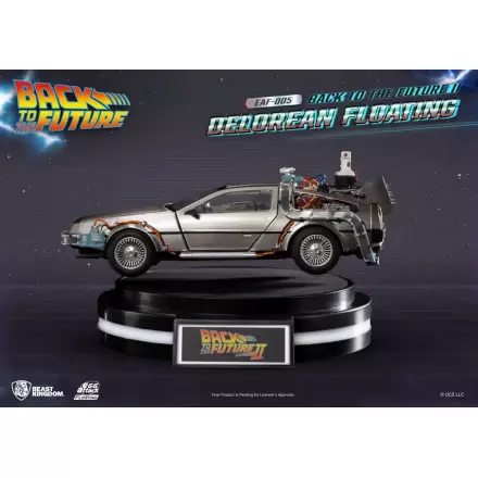 Back to the Future Egg Attack Floating Statue Back to the Future II DeLorean Standard Version 20 cm termékfotója