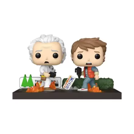 Back to the Future Funko POP Moments Vinylfiguren Doc & Marty 9 cm Produktfoto