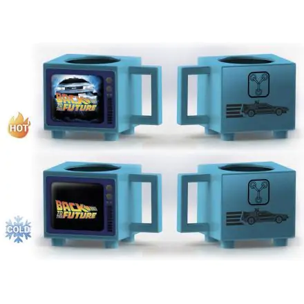 Back To The Future Heat Change Tasse Flux Capacitor Produktfoto