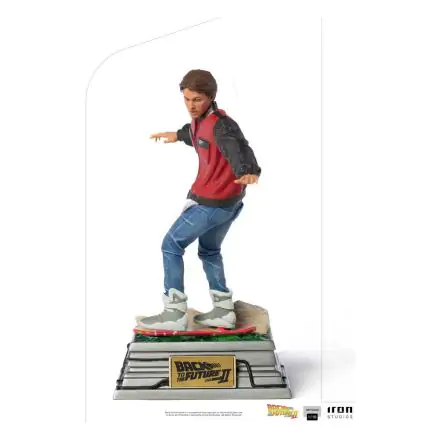 Zurück in die Zukunft II Art Scale Statue 1/10 Marty McFly on Hoverboard 22 cm Produktfoto