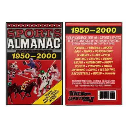 Zurück in die Zukunft Metallbarren Sport Almanac Limited Edition termékfotója