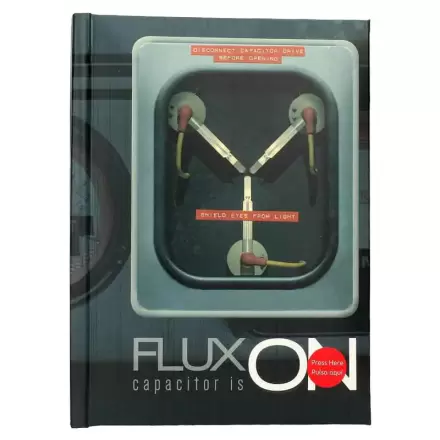 Back to the Future Notizbuch mit Lichtern Produktfoto
