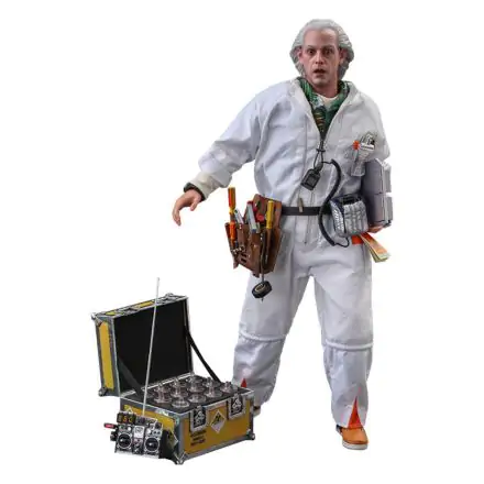 Zurück in die Zukunft Movie Masterpiece Actionfigur 1/6 Doc Brown (Deluxe Version) 30 cm termékfotója