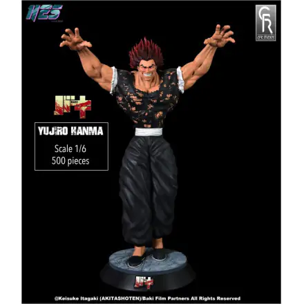 Baki Statue 1/6 Yujiro Hanma 37 cm Produktfoto