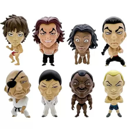 Baki Hanma 16d Collectible Figure Collection PVC Minifiguren 8er-Pack Baki Hanma 6 cm Produktfoto