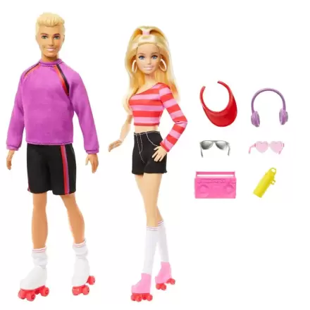 Barbie 2-er Pack Barbie and Ken Skaters Puppes Produktfoto