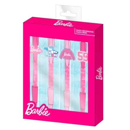 Barbie 4-er Pack Kugelschreiber Produktfoto