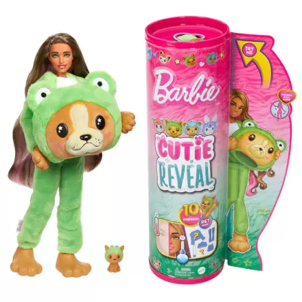 Barbie Chelsea Cutie Reveal Serie Costumes Dog Frog Puppe Produktfoto