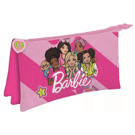 Barbie Dream Squad 3-Fächer-Federmäppchen 22 cm Produktfoto