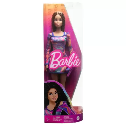 Barbie Fashionista Marble Print Dress Puppe termékfotója