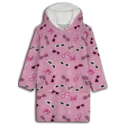 Barbie Brille Erwachsenen tragbare Plüsch Fleece Decke Poncho Produktfoto