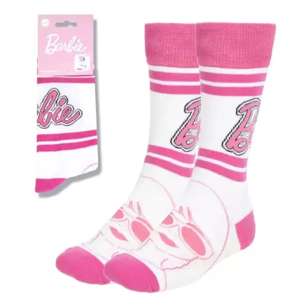 Barbie Socken Logo Weiß 36-43 Produktfoto
