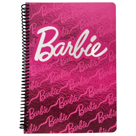Barbie Pink B/5 liniertes Spiralnotizbuch, 70 Blätter Produktfoto