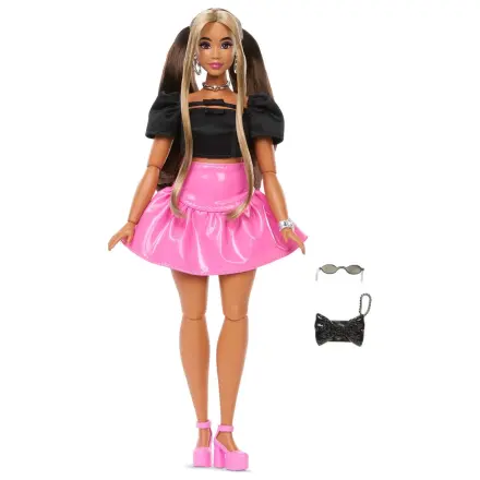 Barbie pink Rock Puppe Produktfoto