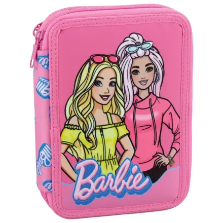 Barbie Pink Vibes gefülltes 2-Fächer Federmäppchen Produktfoto