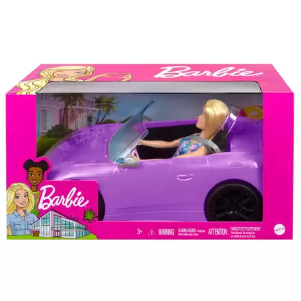 Barbie Purple Convertible und Puppe Produktfoto