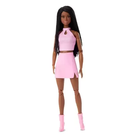 Barbie Signature Barbie Looks Puppe Model #21 Tall, Braids, Pink Skirt Outfit termékfotója