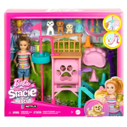 Barbie Stacie to the Rescue Puppu Spielset und Puppe termékfotója