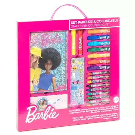 Barbie Schreibwaren-set zum Ausmalen Produktfoto