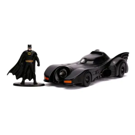Batman 1989 Hollywood Rides Diecast Modell 1/32 1989 Batmobil mit Figur termékfotója