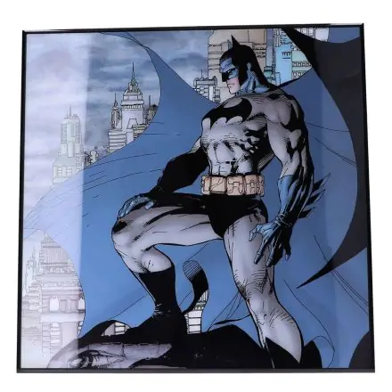 Batman Crystal Clear Picture Wanddekoration Gotham 32 x 32 cm Produktfoto