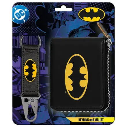 Batman DC Comics Schlüsselanhänger + Geldbörsen Set Produktfoto