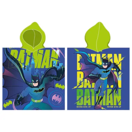 Batman Never Give Up Strandtuch Poncho Produktfoto