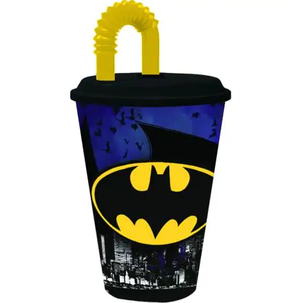 Batman Strohhalmbecher, Kunststoff 430 ml Produktfoto