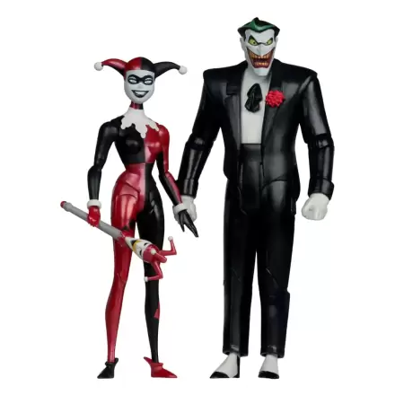 Batman: The Animated Series DC Direct Actionfiguren Harley Quinn & The Joker (Mad Love) (Gold Label) 18 cm Produktfoto