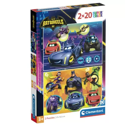 DC Comics Batwheels Puzzle 2x60St termékfotója