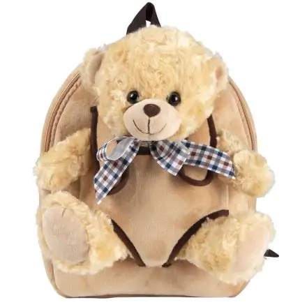 Bear Belly Rucksack mit Plüschtier 26cm Produktfoto
