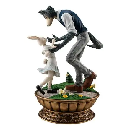 Beastars PVC Statue Legoshi & Haru Shall We Dance 23 cm Produktfoto