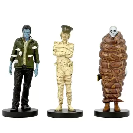 Beetlejuice Beetlejuice Immigration Hall Mummified Immigration Officer, Richard & Anaconda Man 3-er Pack Figuren 10cm termékfotója