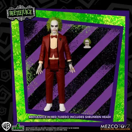 Beetlejuice - Beetlejuice Red Tux Figur 9,5cm termékfotója