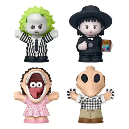 Beetlejuice Fisher-Price Little People Collector Mini Figuren 4er-Pack 7 cm Produktfoto